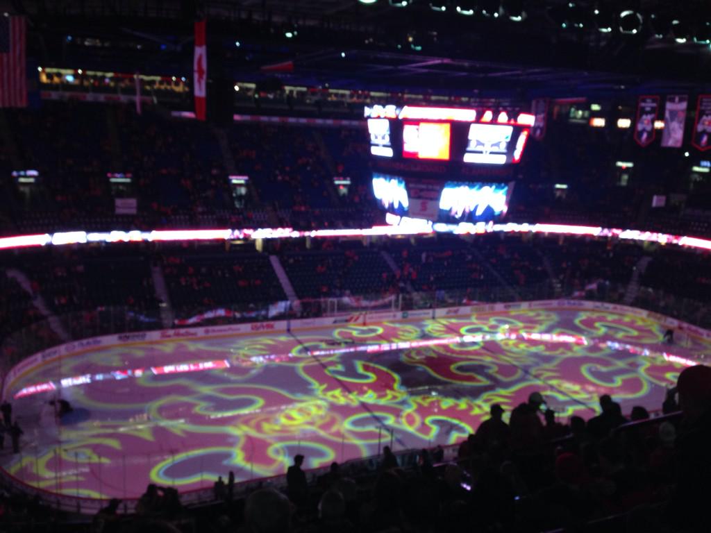 AFarnfield's tweet image. 1st Calgary Flames game #NHLFlames