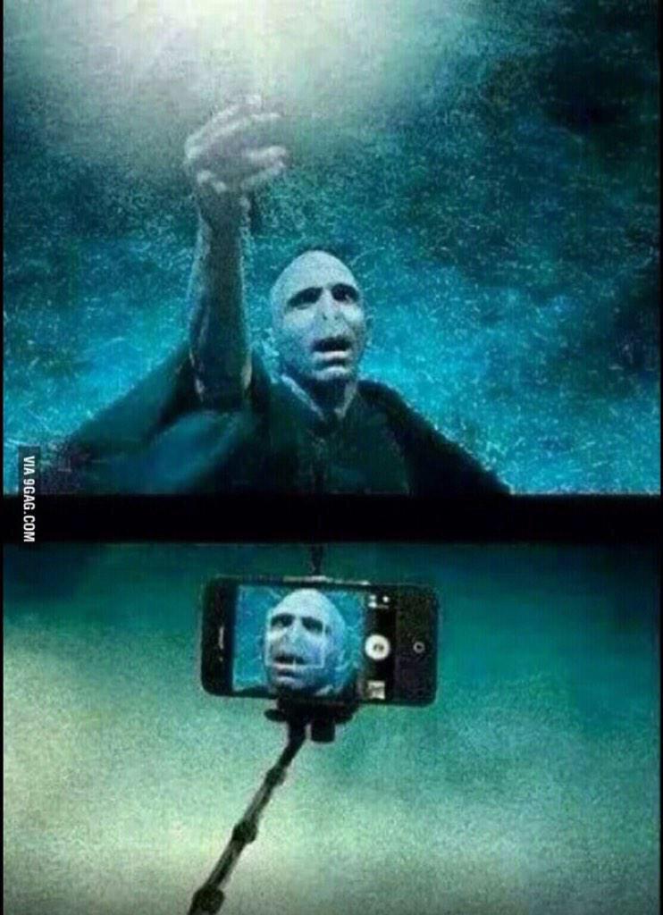 #selfie voldemort