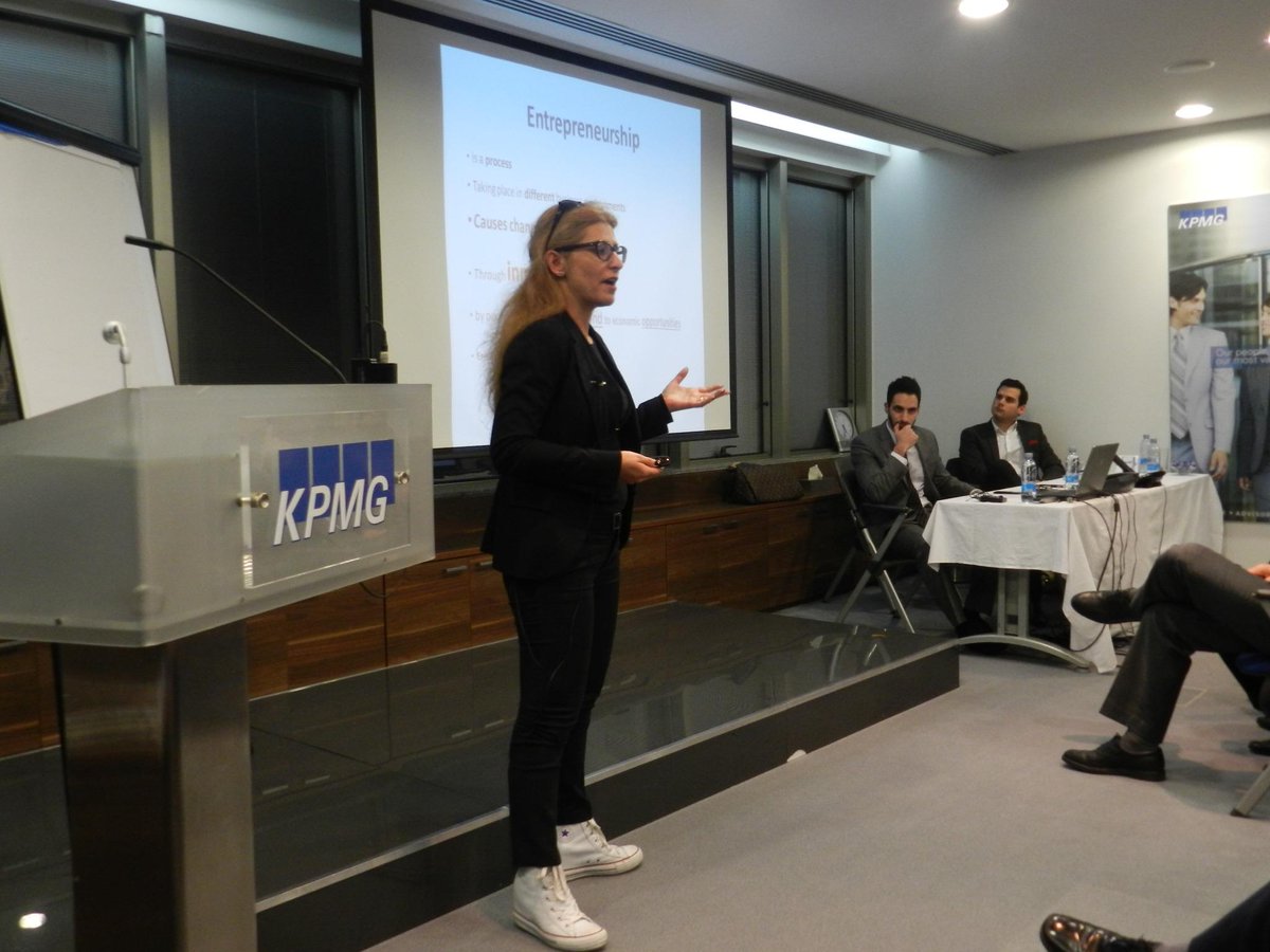 KPMGCyprus's tweet photo. #KPMGStartup team successfully presented The Cyprus Entrepreneurial Ecosystem on our first #Enterprise Tuesday. http://t.co/By2SatYLZd