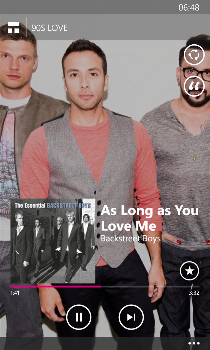 RothSothy's tweet photo. ♫ haha of course the first song to play on the @MixRadio 90s Love mix is BSB #MixWithLove ♥ http://t.co/UBdXenpDZ8 http://t.co/szqtXajFju
