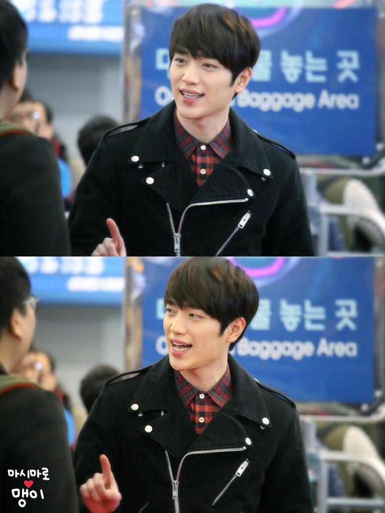 s_kj1012's tweet photo. 서강준♡표정봐ㅋㅋ귀여워ㅋㅋ"@m19940526m: 150204 인천 공항 출국 #서프라이즈 #서강준 #5urprise  @the5urprise  @fantagiogroup http://t.co/rKBpbFTVC0"