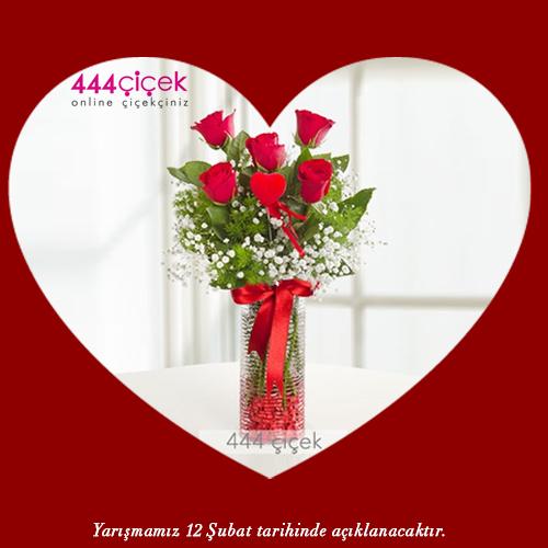 #Yarışma Zamanı! En özel çiçekler ile mutluluğa adım atın! RT yapan 5 kişiye aşk dolu güller hediye! ❤