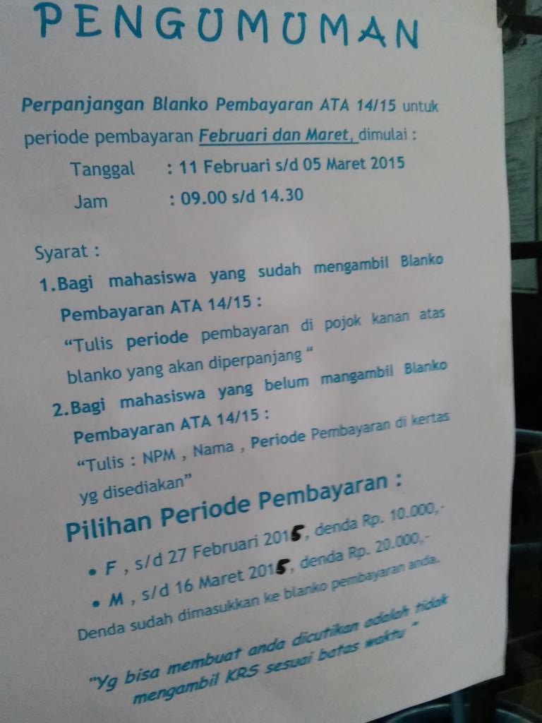 @FajarRamadhn21 <a href="/infoGUNADARMA/">GundarFess Baca Pinned</a> <a href="/KomunitasUG/">komunitasug</a> <a href="/UG_2014/">Mahasiswa Gunadarma </a>
