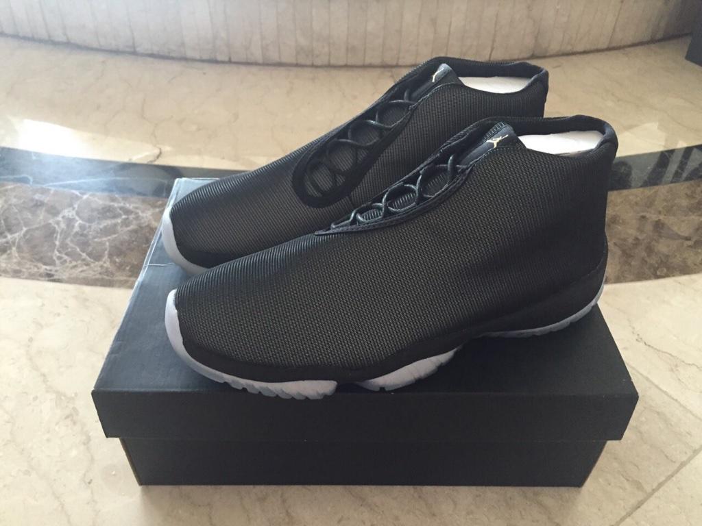 air jordan future black/clear size 9 bnib complete with box 2.200K #consignment <a href="/kickSolution/">kicksolution</a>