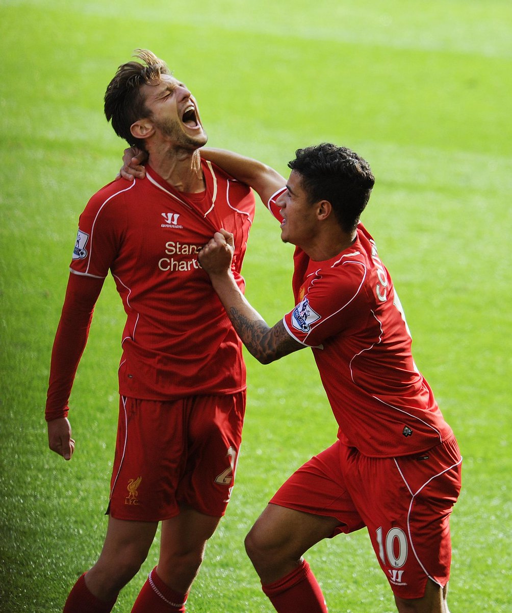 LFC's tweet photo. "The little magician has been outstanding," says Adam Lallana of @Phil_Coutinho http://t.co/krHtwQ85wZ #LFC http://t.co/lVvT9hCk6K