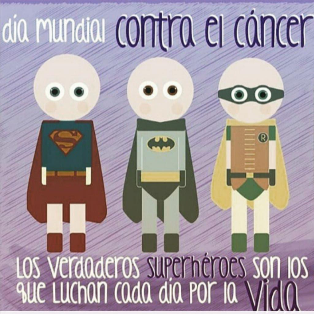 Ditezz's tweet photo. Los verdaderos superhéroes son los que luchan cada día por la vida #DiaMundialcontraelCáncer http://t.co/C3jbTWULKH