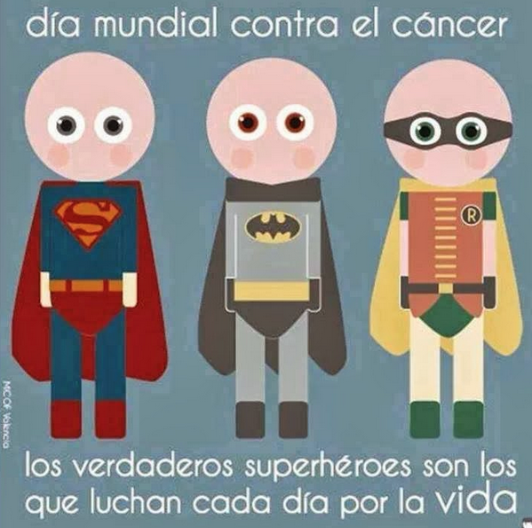 hoy es el #DiaMundialcontraelCancer pero es una batalla que muchas familias pelean a diario, para todos ell@s FUERZA!