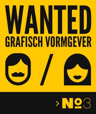 WANTED! Grafisch vormgever > nummerdrie.nl/vacature