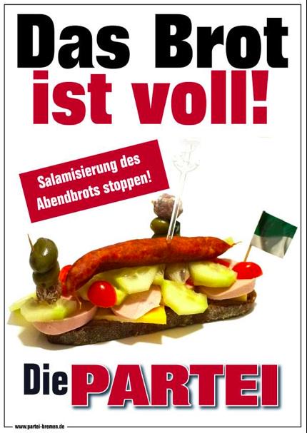 MartinSonneborn's tweet photo. Achtung, Durchsage! Die PARTEI Bremen informiert: http://t.co/cynchhl5re