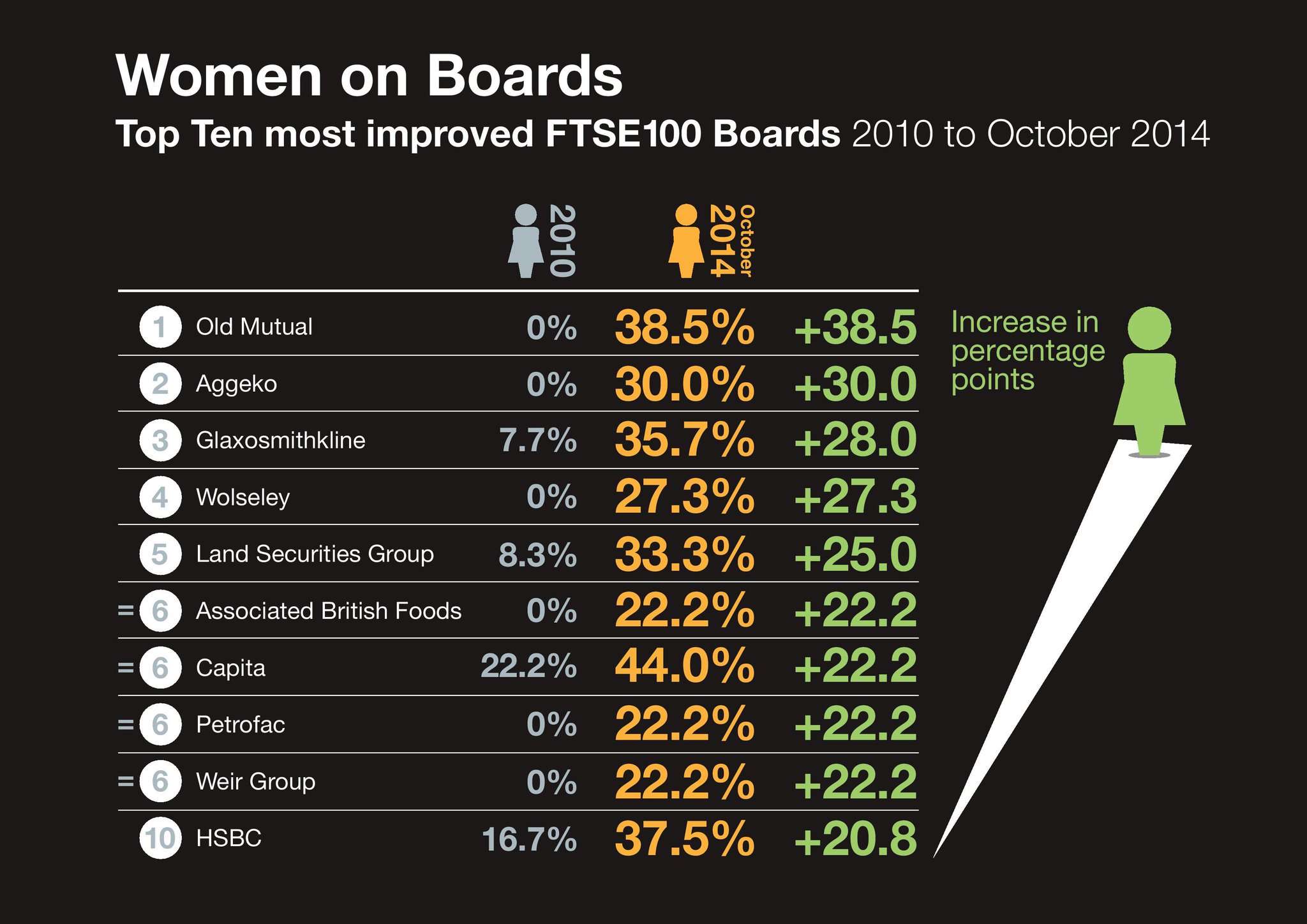 ftse100 board infographic