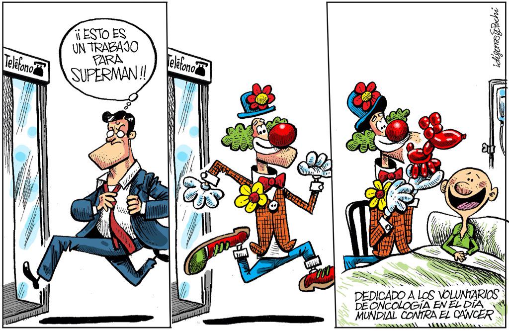 afanfilms's tweet photo. “@Pachi_Idigoras: Nuestra viñeta sobre superhéroes #DiaMundialCancer #DiaMundialcontraelCancer en @elmundoes http://t.co/VcoDUGYaIz”