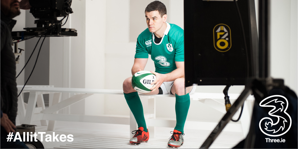 ThreeIrlRugby's tweet photo. In rugby, to reach the top, giving up isn’t an option. Get set for the premiere of our ‘#AllitTakes is Everything’ ad http://t.co/mzIW5HEWca