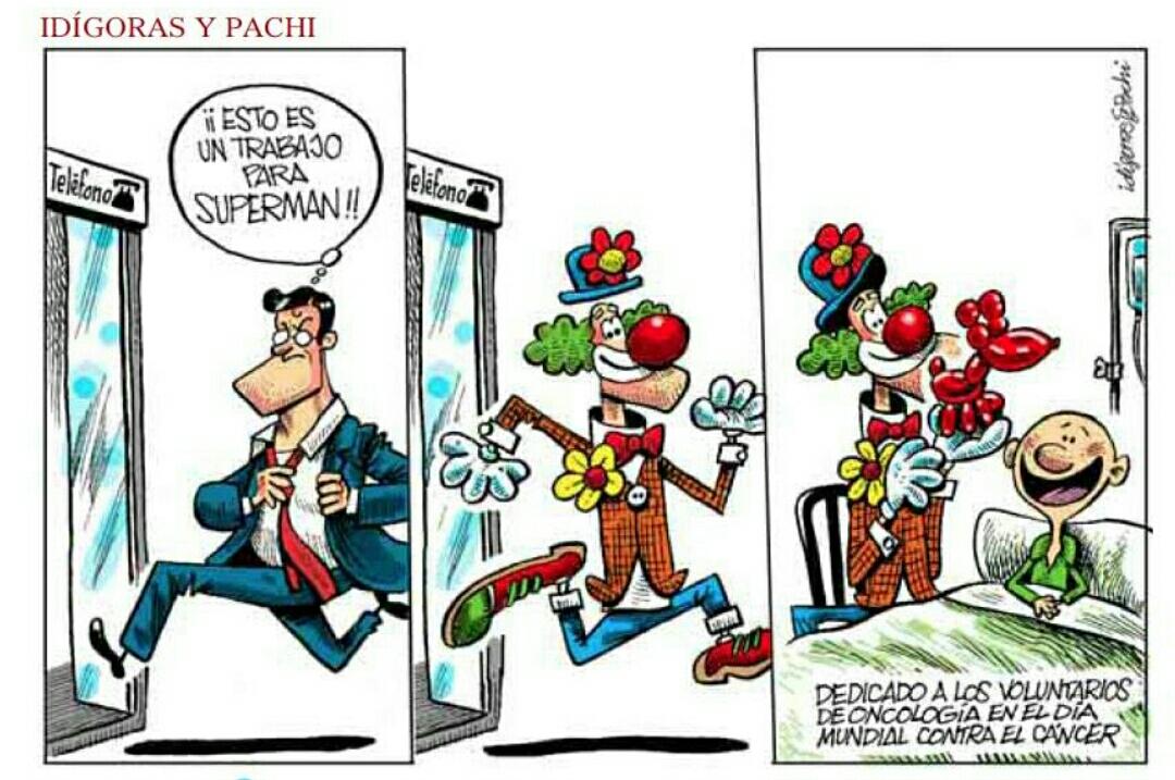 Geniales Idígoras y Pachi, en <a href="/elmundoes/">EL MUNDO</a> 
#DiaMundialcontraelCancer