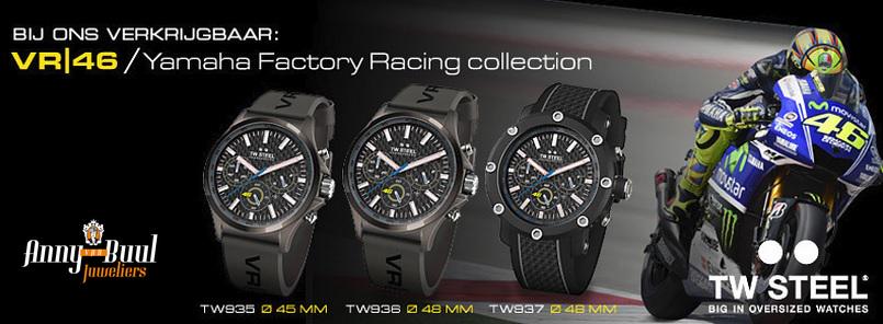 TW Steel toont eerbetoon aan 9-voudig wereldkampioen Valentino Rossi. Meer weten? bit.ly/Rossi-46