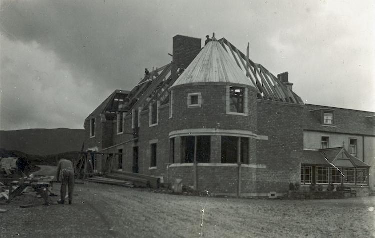 Sligachan Hotel getting built over 100 years ago, did you know it is still the same family that run the hotel? #skye