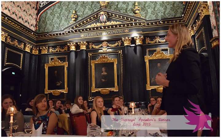 Thank you <a href="/Sarah_Winckless/">Sarah Winckless</a> for giving such a great speech last night at <a href="/QueensCam/">Queens' College</a>. #greatchat #lightblue #speaker