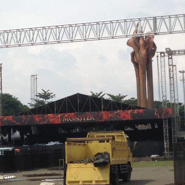 hellprint's tweet image. H -4 at Lapangan Tegalega Bandung, Bismillah..