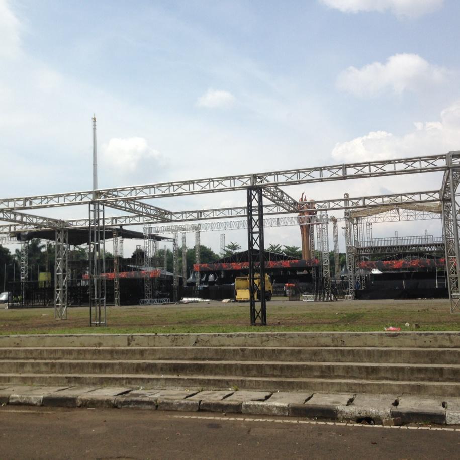 hellprint's tweet image. H -4 at Lapangan Tegalega Bandung, Bismillah..