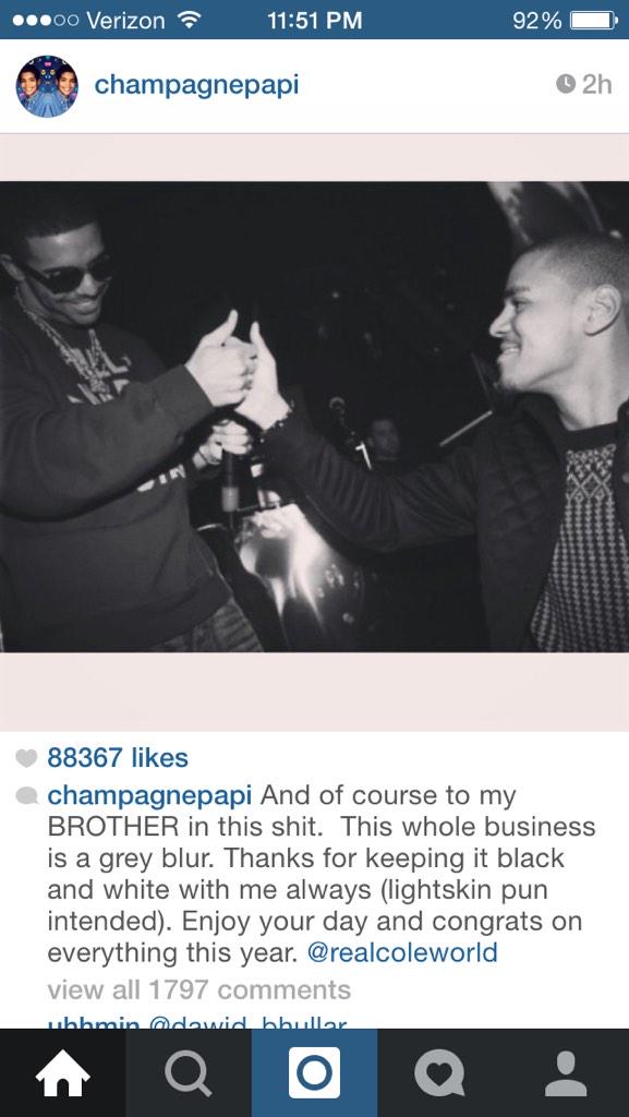 Am I the only one that finds this so cute  happy bday to j cole 