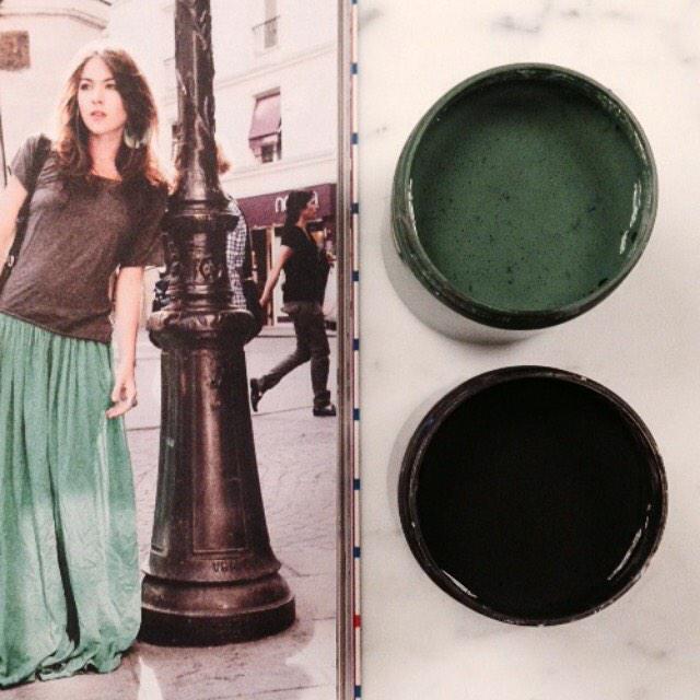 anoukbcreators's tweet photo. Today's street style colour inspiration comes from Actress Constance Labbe #bauwerkcolour #painting #bauwerkandbrands http://t.co/bP5hJYvV3z