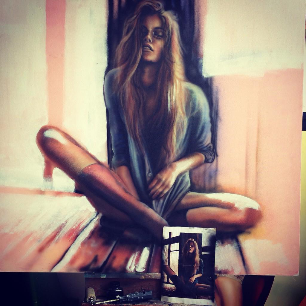 TarrynGordon's tweet photo. Painting I'm doing 😊 http://t.co/yjfGwOGYCu