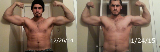 Are these decent gains for 1 month? And this is 3 weeks of training cause I didn't start til 5th n bfr<a href="/tag/transformationtuesday"class="tags"><span>#transformationtuesday</span></a>