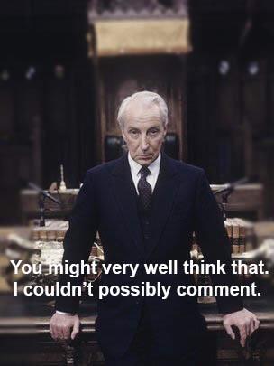One month until the next season of House of Cards. If you haven't watched the British version yet, you should!