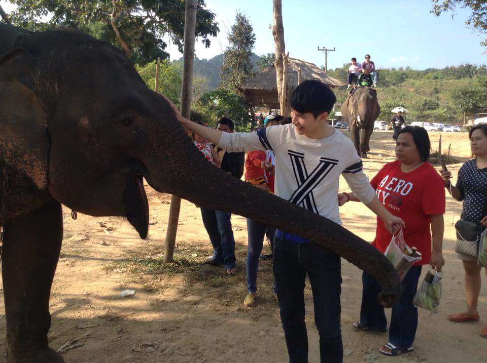 Ia_Ton's tweet photo. บ้างทีก็กินมากไปนะ #น้องช้าง #SdModelingByบ้านรำไทย #IaTon http://t.co/KxZt57JGi9
