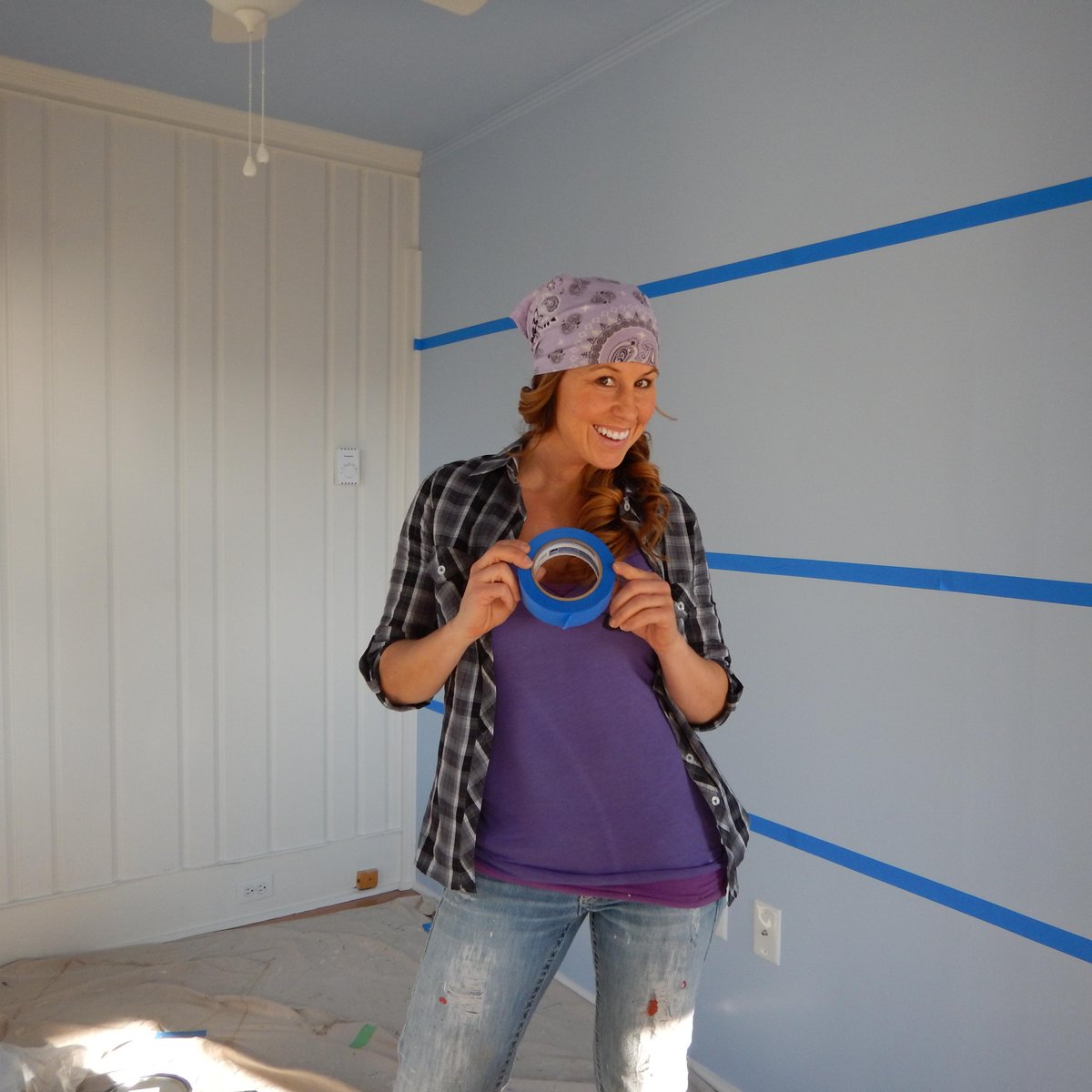 VirginiaAIF's tweet photo. My Easy #diy #stripes with @ScotchBlueBrand @ScotchProducts See my project   http://t.co/cUbcajKGw4 #decor #paint http://t.co/z0T9lDtUE1