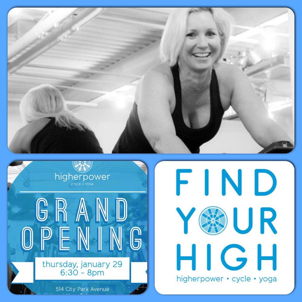 brookebakernola's tweet photo. @higherpowerNOLA #grandopening #cycling #yoga #NOLA @NOLAmultisport Thursday Night #thingstodonola #thursday #seeya http://t.co/6qCn49KITE