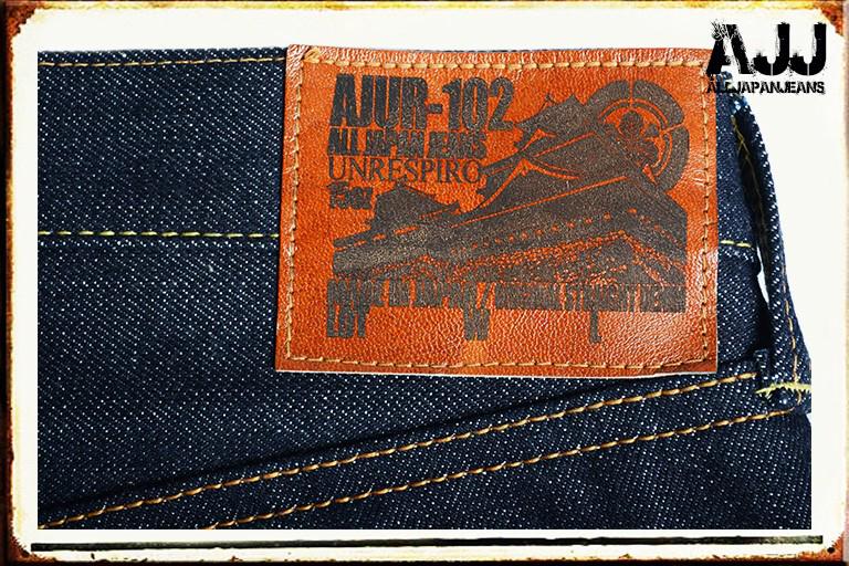 ALLJAPANJEANS's tweet photo. 【AJUR-102】15oz 
名城熊本城をパッチに焼き込んだALL JAPAN JEANS×UNRESPIROのWネームジーンズです。
在庫のみのプレミアムジーンズです！

http://t.co/evtsyiWavT http://t.co/1OCZkwtpHl