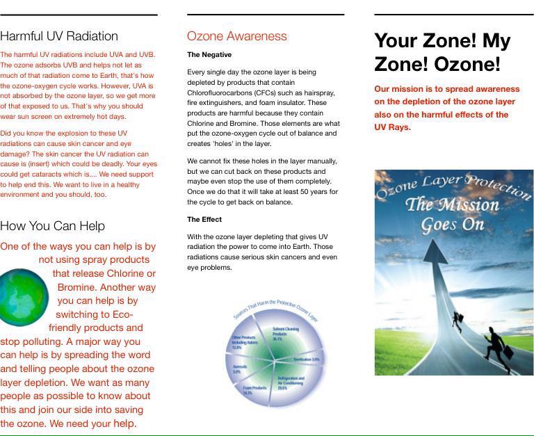 OzoneAwareness's tweet photo. @GLEEonFOX do you not understand how bad this is for the ozone layer? If you don't please educate yourself, http://t.co/JxRKOkTJ5j