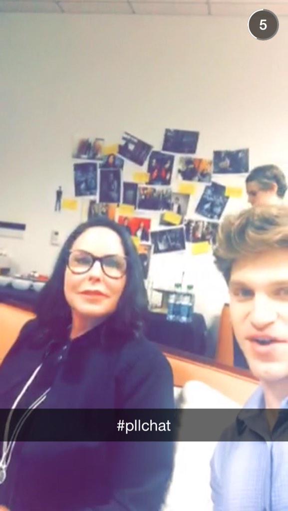 desariosjames's tweet image. they are the best! @KeeganAllen @ABCFpll @imarleneking #PLLSocialHour #PLLChat #AskMar 💙