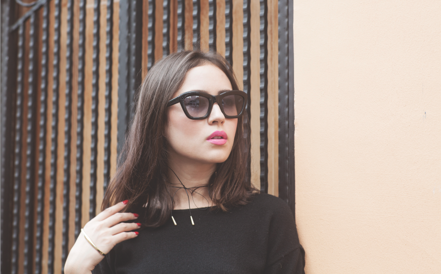 GNOSSEM's tweet photo. #LisaCrosswhite in #GNOSSEM accessories. #Sunglasses by #NickCampbell, #Choker by #ByBoe >http://t.co/DPa14lR5Eg http://t.co/nEFXnhcZPI