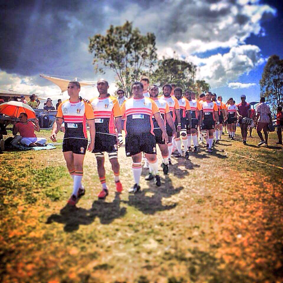 qldpngru's tweet photo. @NIGELGENIA leading the #qldpngru Men during the 2014 Telstra Kings and Queens of Pacific Rugby Tournament. http://t.co/ElQ5yOdpAU