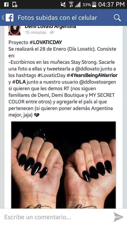 BardalAna's tweet photo. 4 years #lovaticDay @ddlovato  #4YearsBeingAWarrior  #DLA @ddlovatoargen http://t.co/tJscWHrOEl