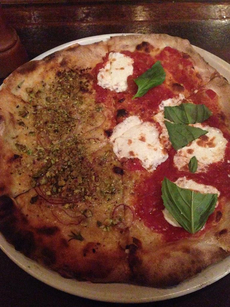 Pistachios on my pizza? YES PLEASE @PizzeriaBianco