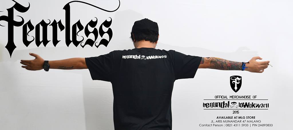 FEARLESS OFFICIAL MERCHANDISE OF BEGUNDAL LOWOKWARU