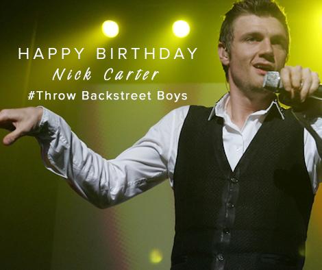 Happy Birthday Nick Carter! 