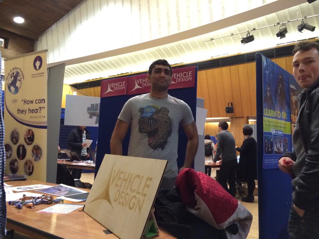 ICVehicleDesign's tweet image. Come talk to us at the refreshers fair! (In the great hall)
