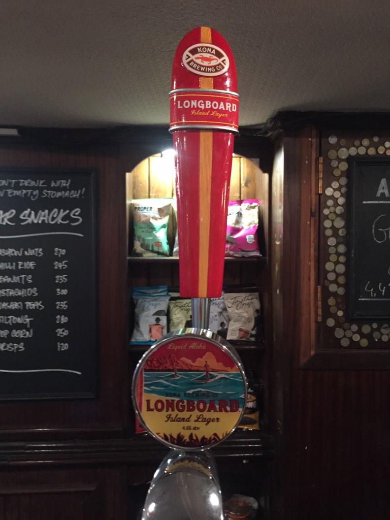 StChrisPub's tweet photo. Try our new #craftbeer coming directly from #Hawaii @KonaBrewingCo #longboard @CavedirectNeil #LondonBridge http://t.co/kHq2jmnRgb