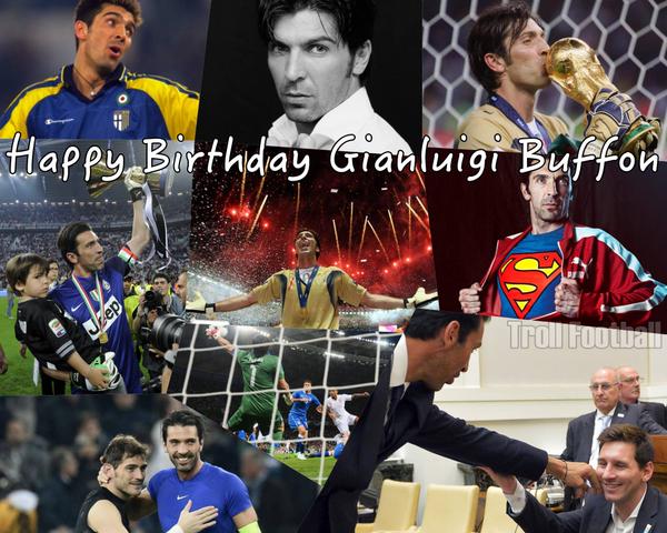 Happy 37th birthday to Gianluigi Buffon. 