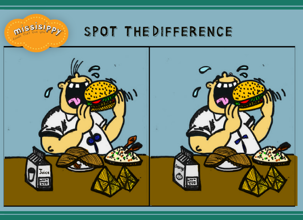 missisippy's tweet photo. Spot 5 differences in this image. If you can't, munch on a lot of carrots!
#SpotTheDifference #quiz http://t.co/IUd41QlGMB