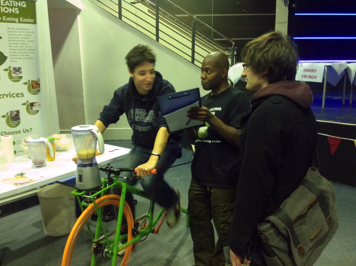 LoughboroughSU's tweet image. The Health &amp;amp; Wellbeing Fair is officially underway here at LSU! #postexamrefresh #EatSleepMoveRepeat