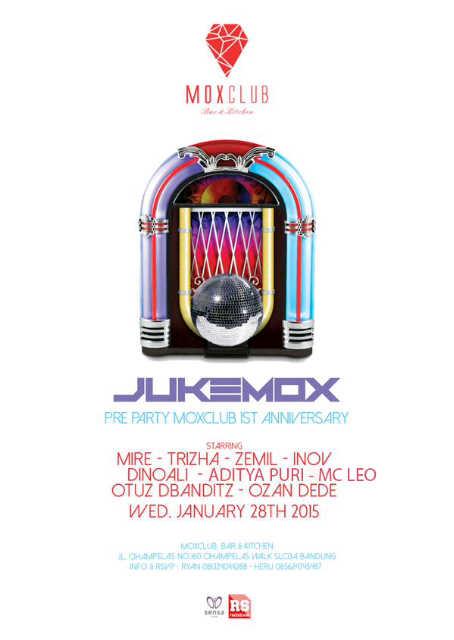 TONIGHT <a href="/MOXCLUB/">MOXCLUB Bar&Kitchen</a> Wednesday 28'Jan #JukeMox