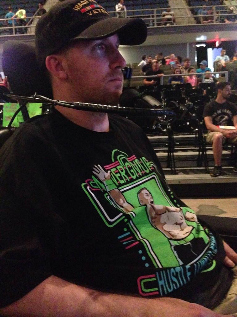 Didn't get to see <a href="/JohnCena/">John Cena</a> but got to see our other favs <a href="/WWERomanReigns/">Roman Reigns</a> <a href="/WWEUsos/">The Usos</a> last year. Ready for another show!