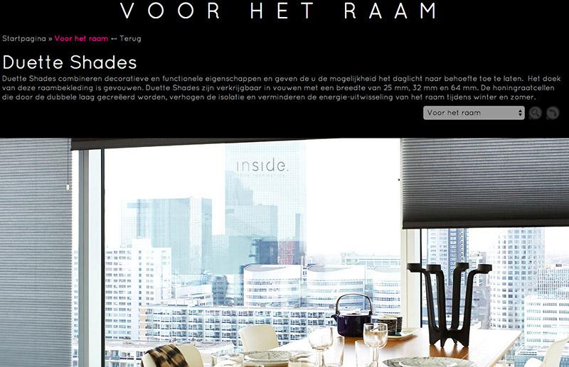 Zoek je exclusieve en inspirerende raambedekking? #interieuradvies #wijchen #iyi insideyourinspiration.nl/voor-het-raam/