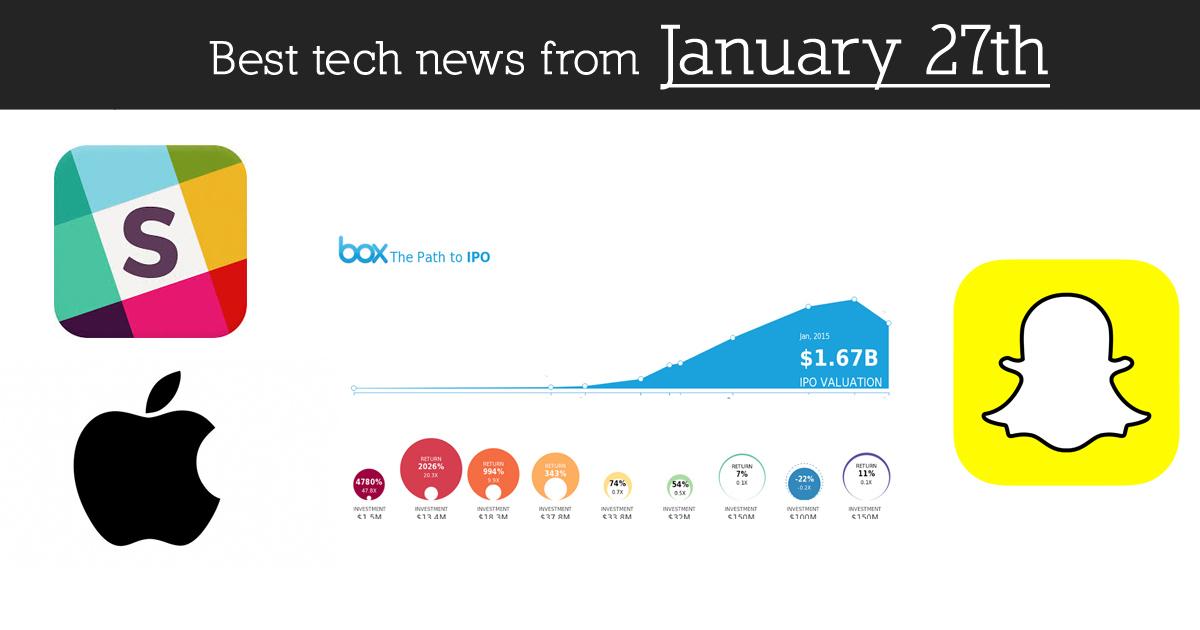 FounderNotesCom's tweet image. Best news from January 27th. *Slack launching strategy *Box - path to IPO(inpographic) foundernotes.com