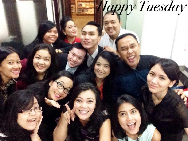 Our groufie on Tuesday <a href="/grandkemangJKT/">grandkemang Jakarta</a>