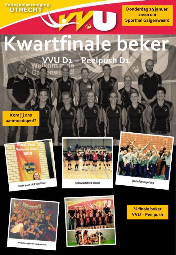 Morgen is het DOLLE DONDERDAG voor de #paradijsvogels ! Kom jij ons ook aanmoedigen?!??? #vvu